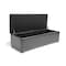 Baxton Studio Dennehy Black Brown Modern Ottoman 104-5139 - alternate 3